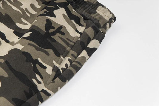 jogger sweatpants Loose Camouflage Pants Women by GJG Denim