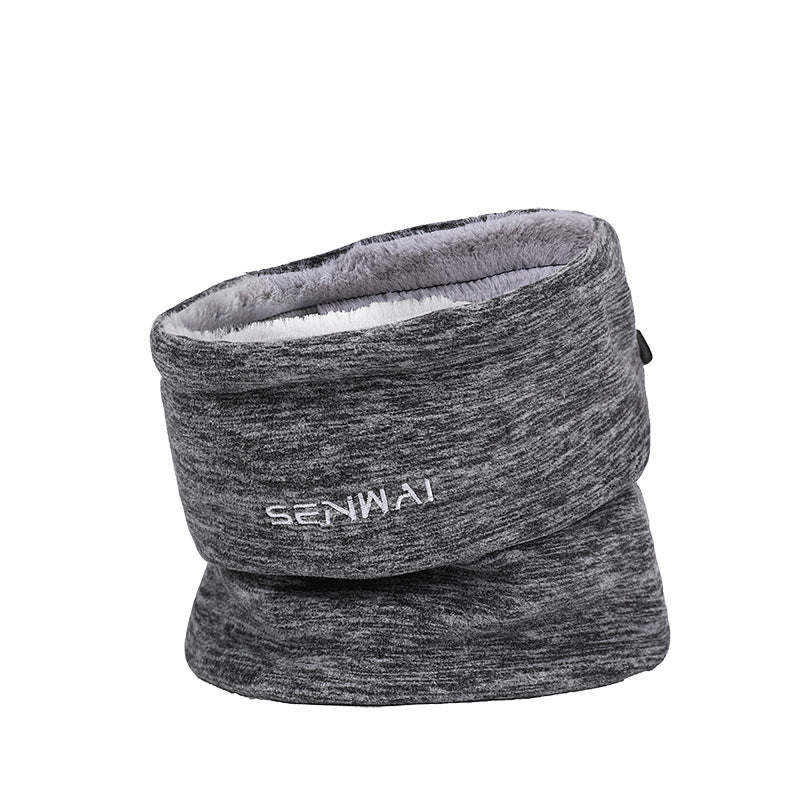 Men's Cold Proof And Warm Wind Proof Wool Hat or Neck Warmer