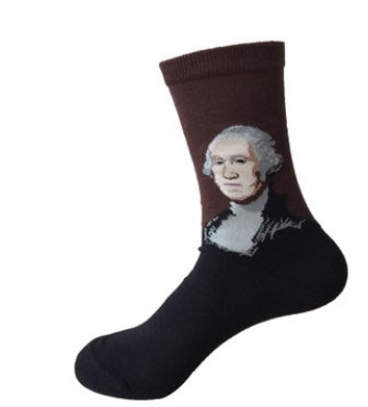 Mid Length Casual Versatile Cotton Men's Socks