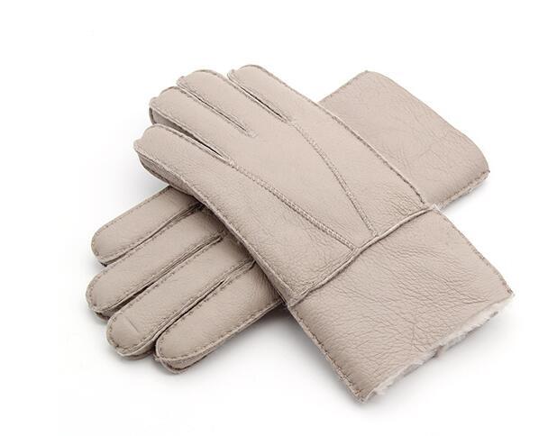 Men's Sheepskin Fur Gloves