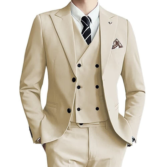 Men's Three-Piece Suit Assorted Colors