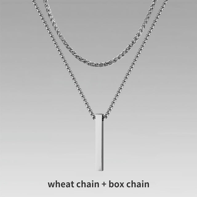 Men's Crystal Necklace