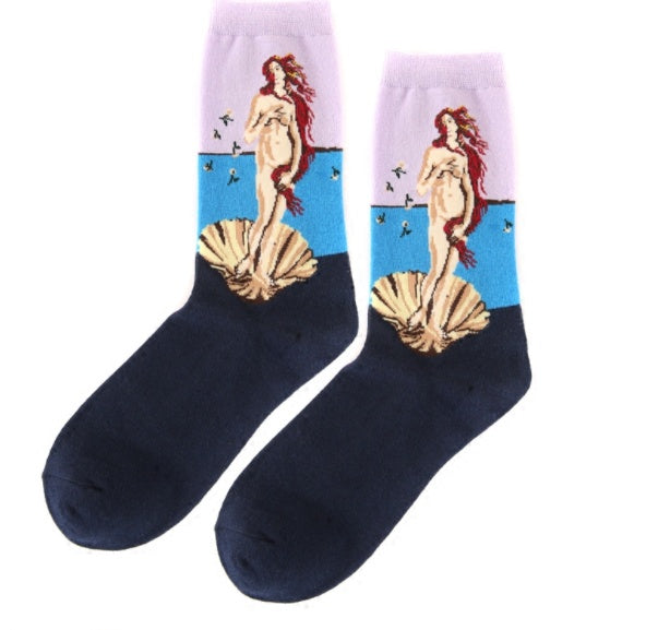 Mid Length Casual Versatile Cotton Men's Socks