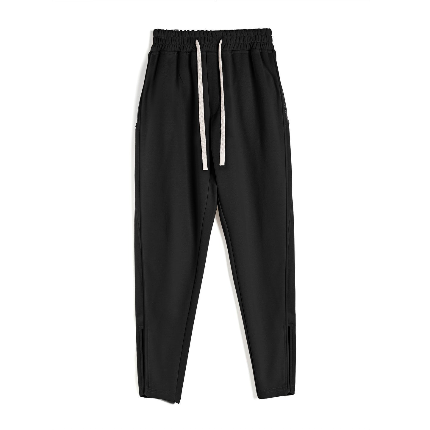 Men's Slim Fit Leg Opening Ankle Zipper Sweatpants
