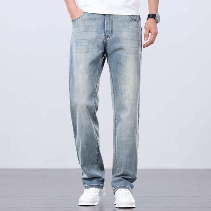 Men's Loose Straight Jeans