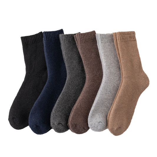 Men's Warm Wool Thickened Fleece Lined Socks