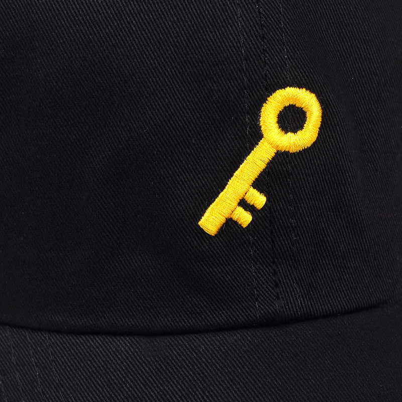 Key Embroidered Baseball Cap