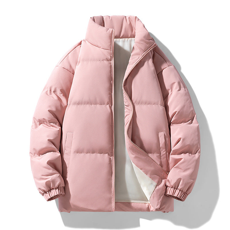Men's Stand-up Collar Cotton-padded Coat Thick Warm-keeping And Cold-proof