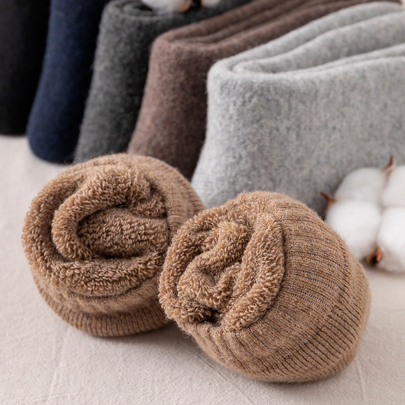 Men's Warm Wool Thickened Fleece Lined Socks