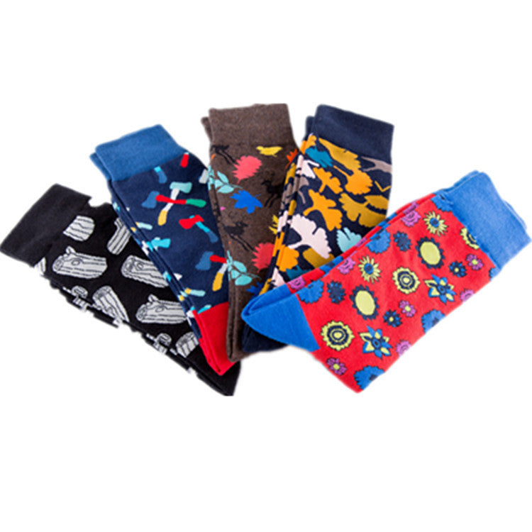 Men's Skateboarding Personality Series Socks