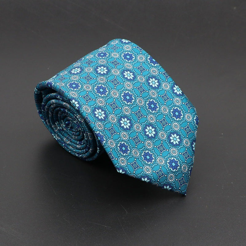 Men's Super Soft Bohemian Silk Ties