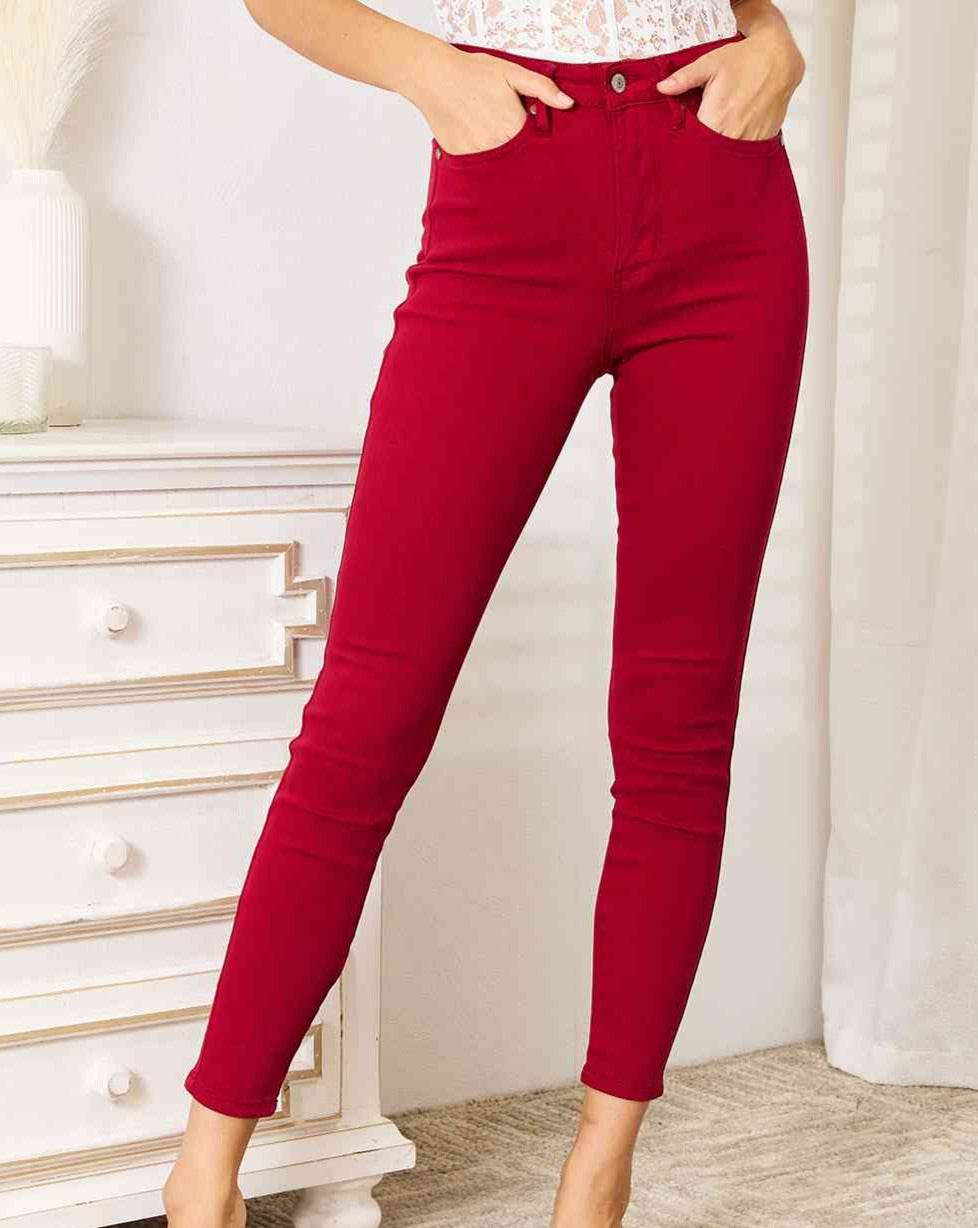 Judy Blue Full Size High Waist Tummy Control Skinny Women Jeans