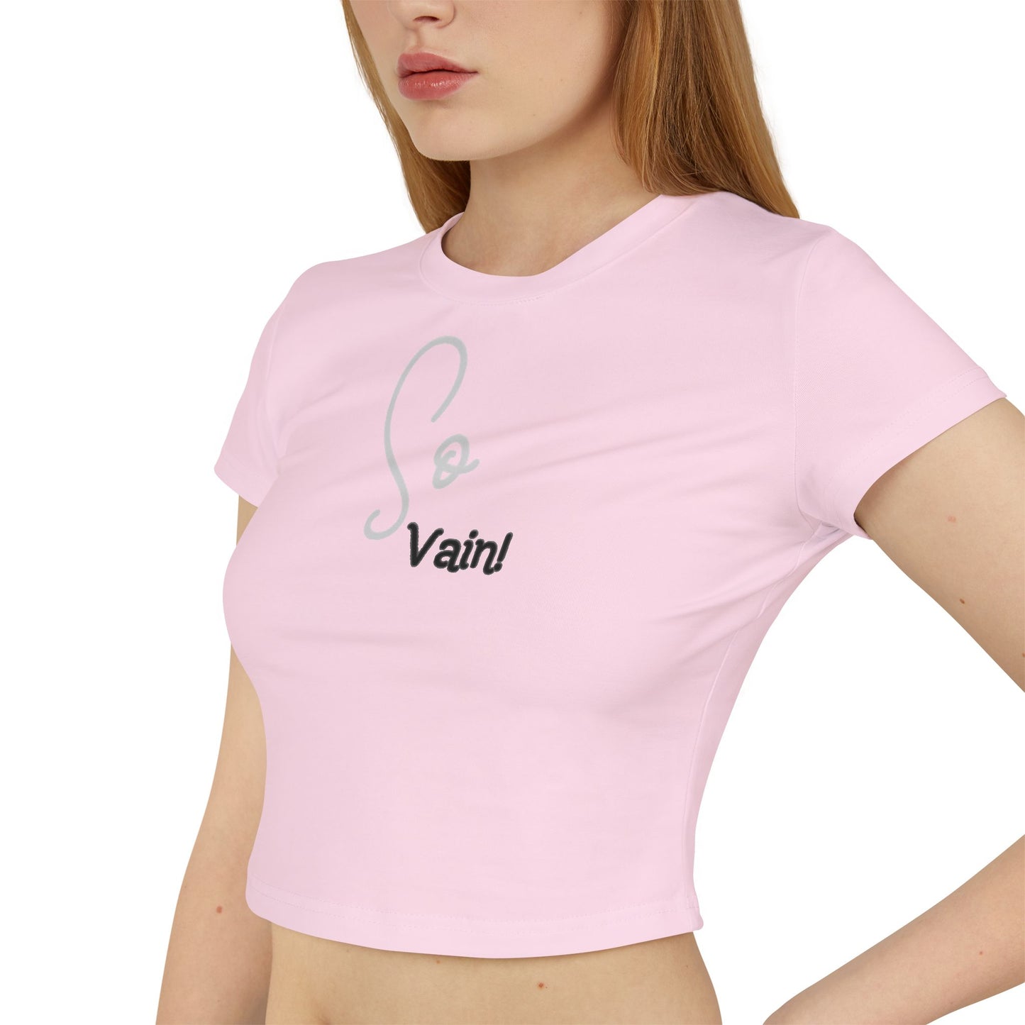 So vain Women's Crop Tee