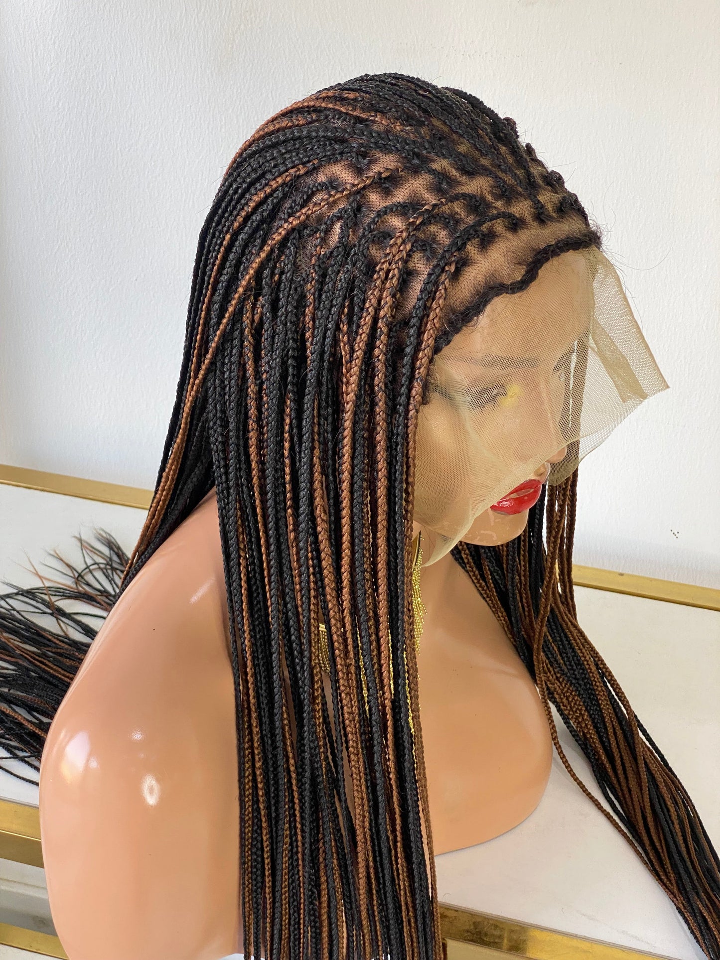 Ready To ship- Knotless Full lace Mix color