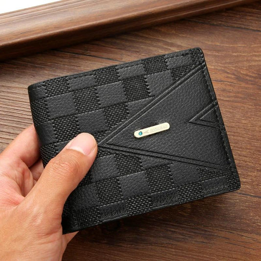 Men's Short Business Wallet by GJG Denim