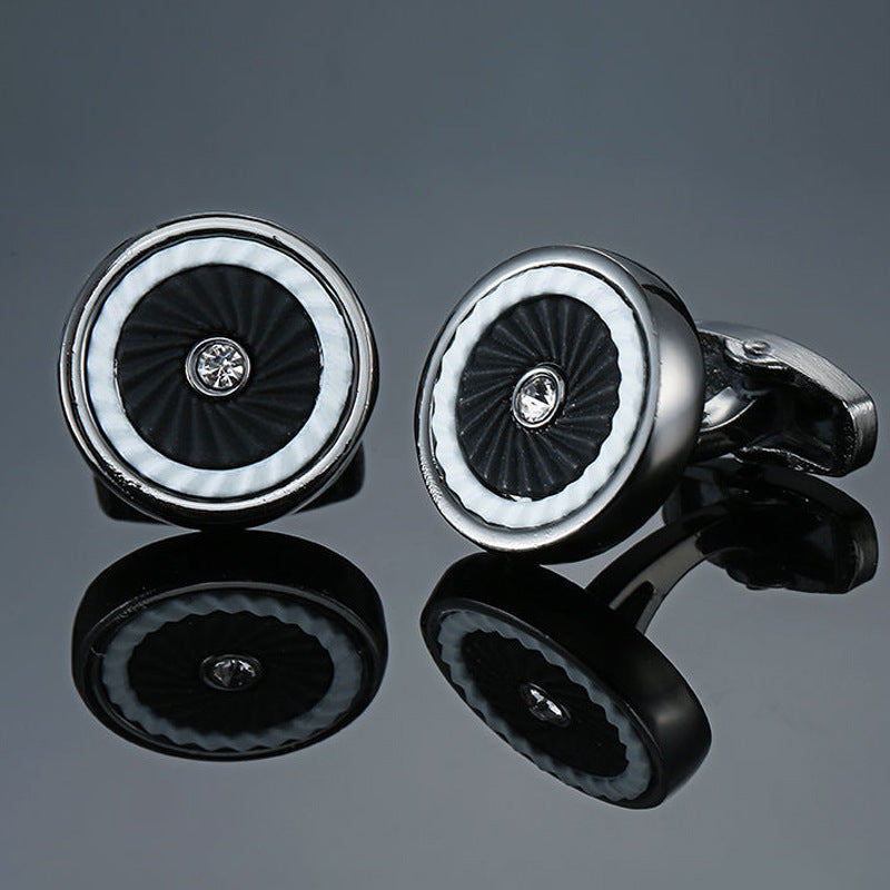 Men's Retro Pattern Cufflinks