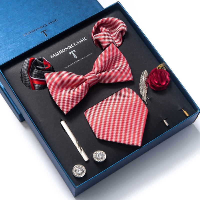 Men's 8-piece Tie Set