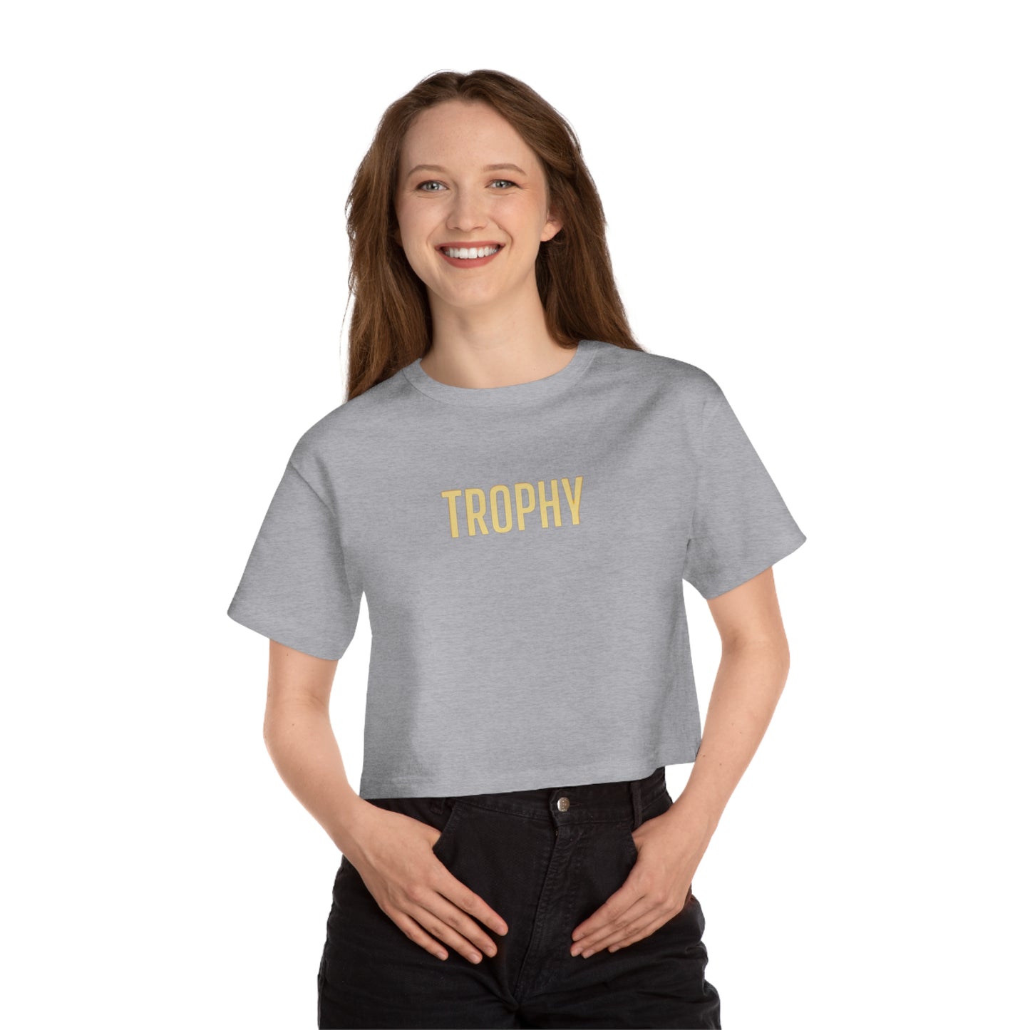 Champion Women's Heritage Cropped T-Shirt "Trophy"
