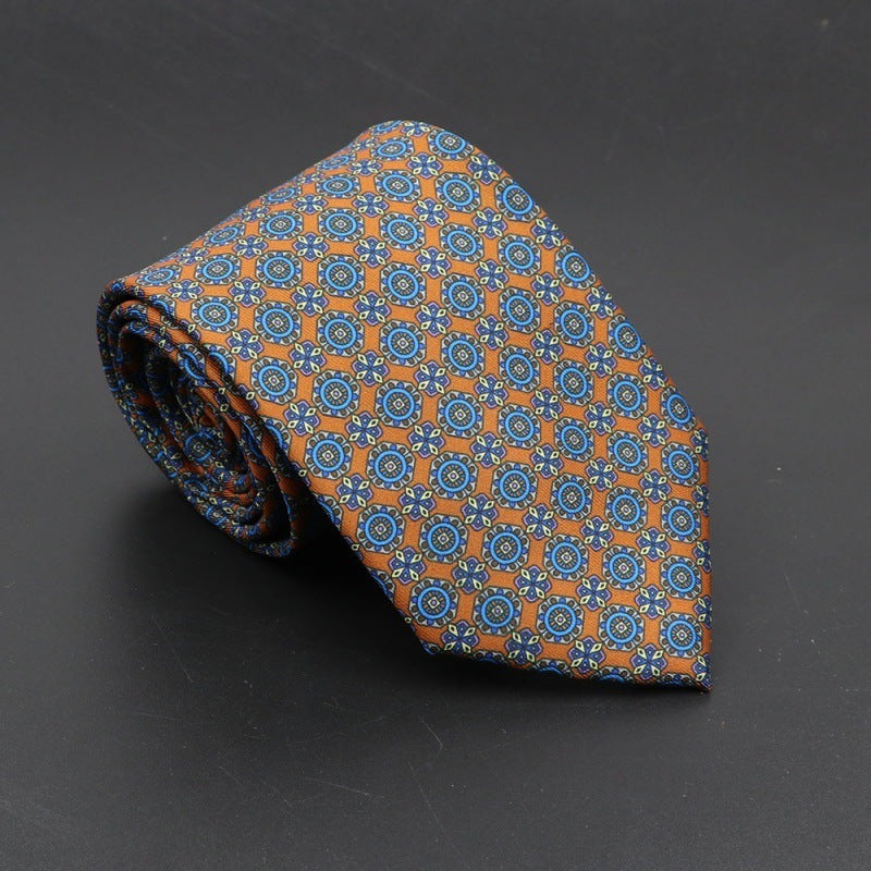 Men's Super Soft Bohemian Silk Ties