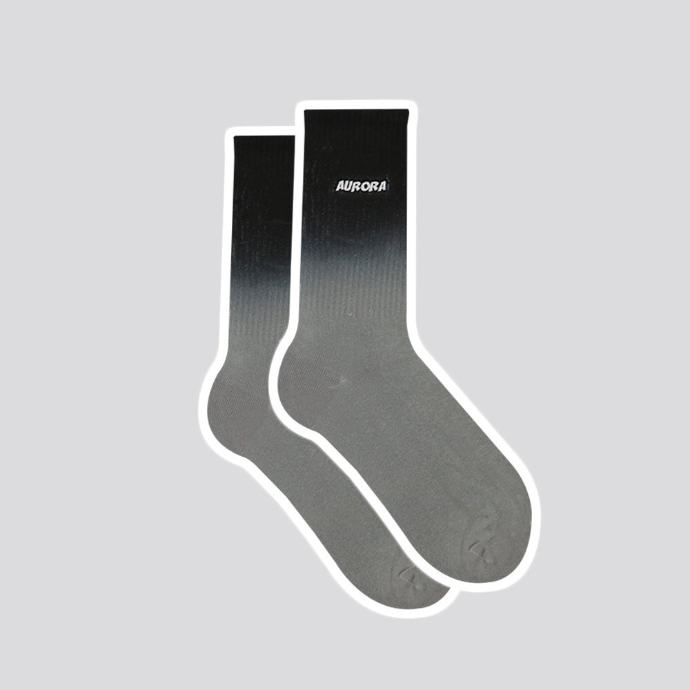 Men's Trendy Sports Dyed Cotton Tube Socks