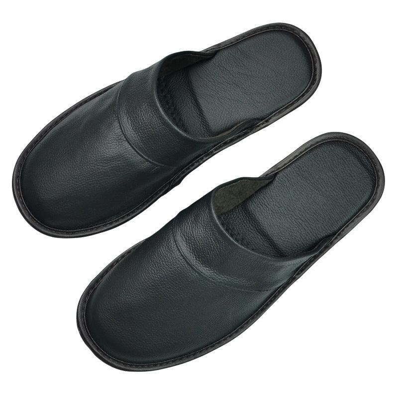 Men's Cowhide Slippers