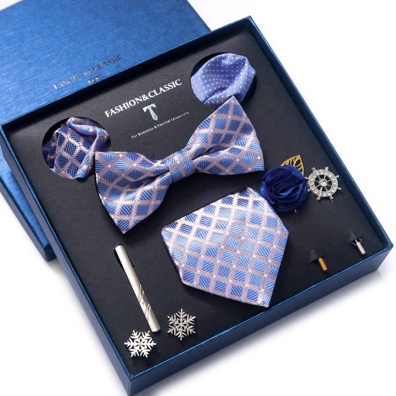 Men's 8-piece Tie Set