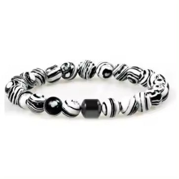 Men's Natural Gemstone Bracelet Vintage