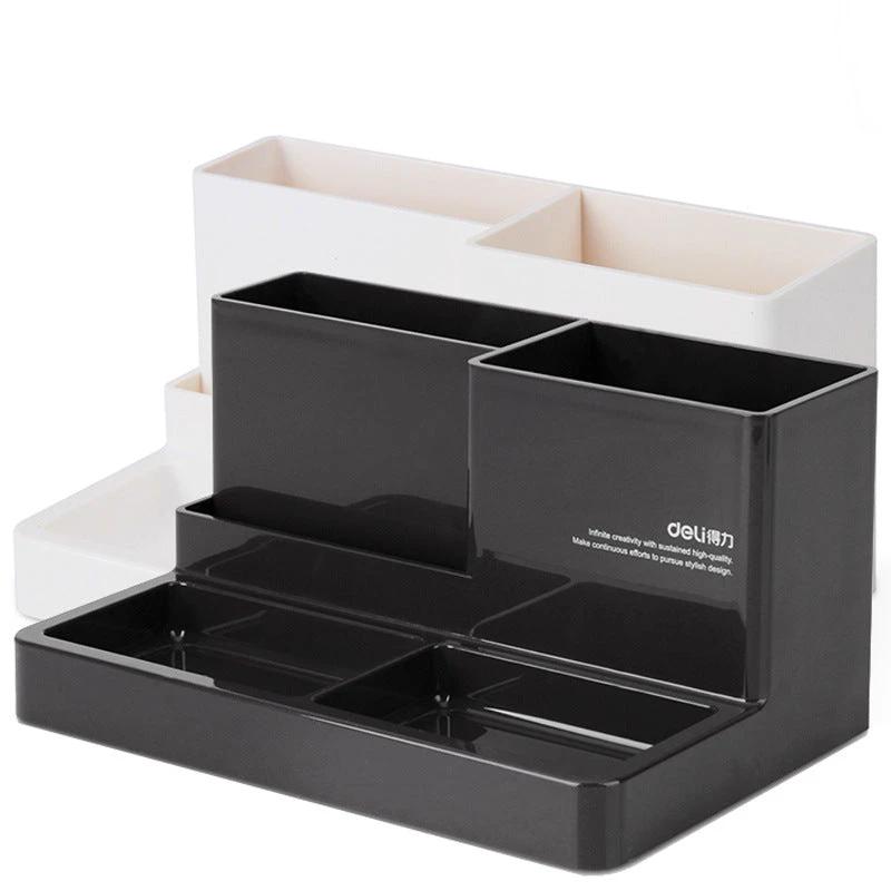 Multifunctional Pen Holder Storage Box Pen Holder Penholder Bookend by GJG Denim