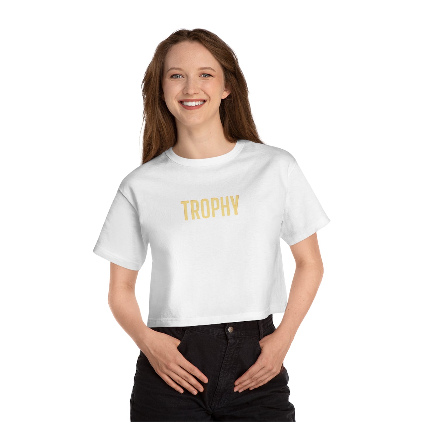 Champion Women's Heritage Cropped T-Shirt "Trophy"