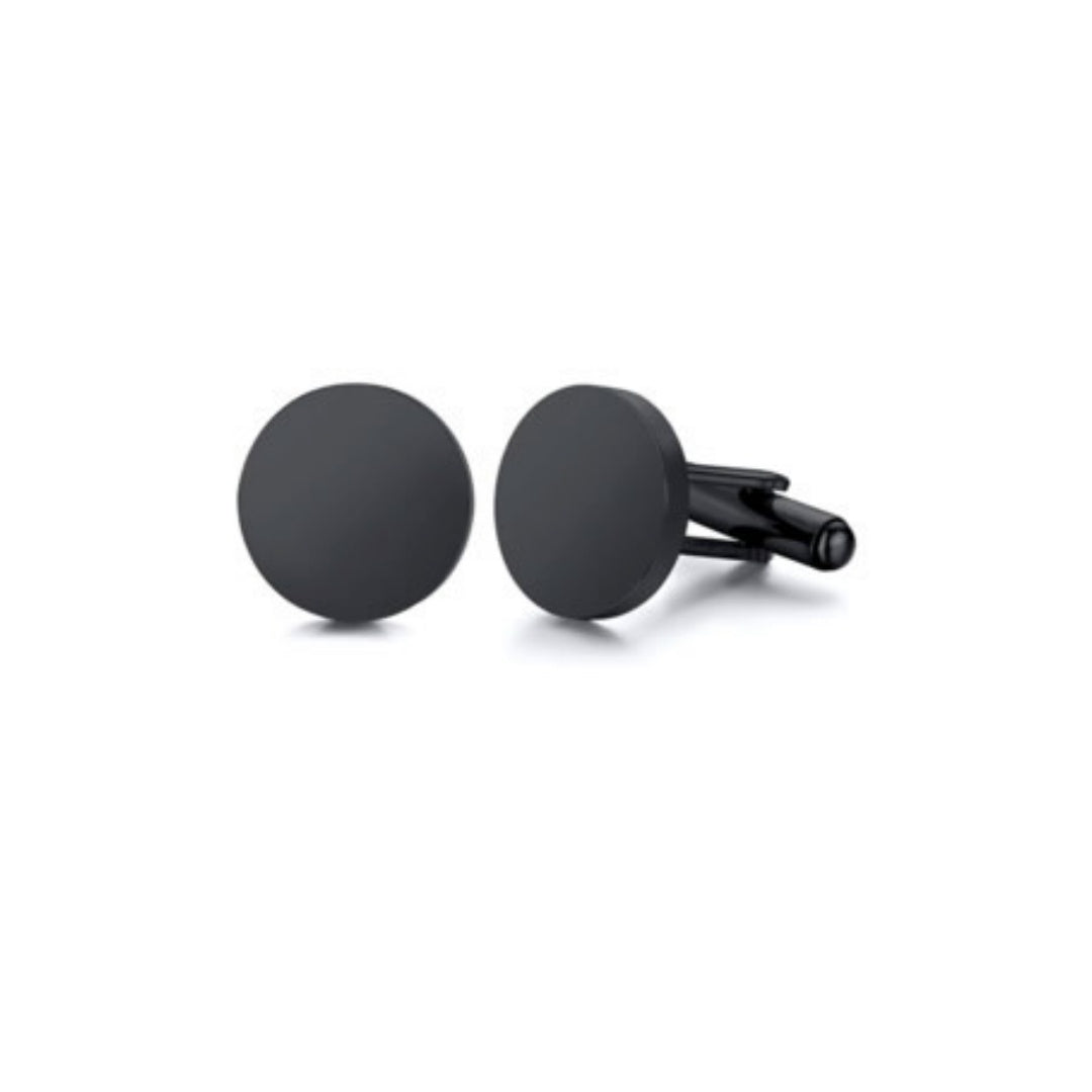Minimalist Stainless Steel Cufflinks