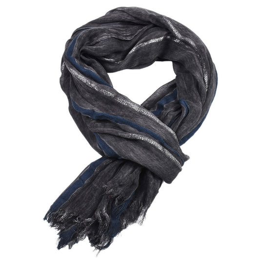 Men's Retro Striped Scarf