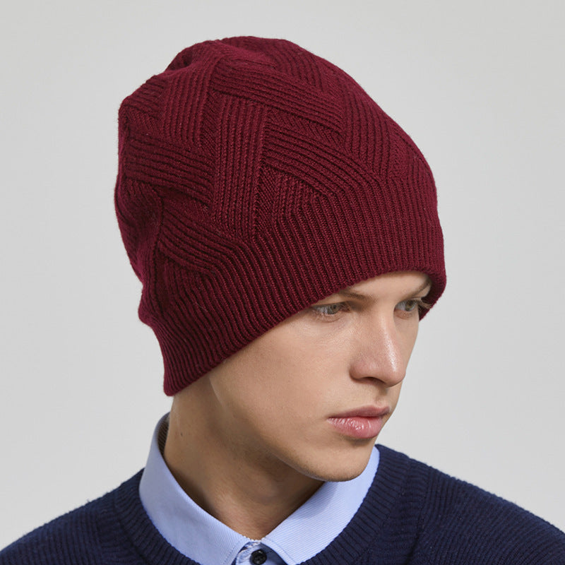 Men's Fleece Warm Knitted Beanie
