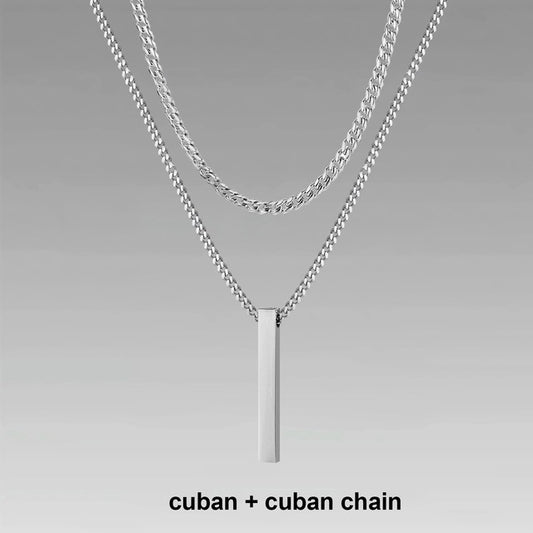 Men's Crystal Necklace