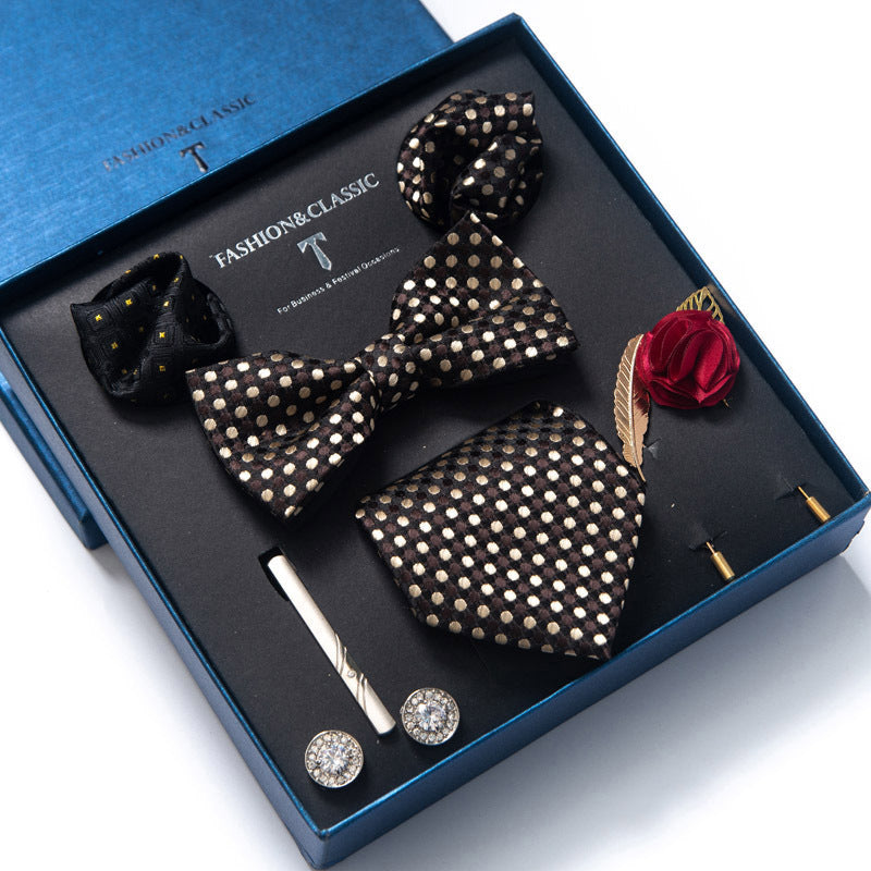 Men's 8-piece Tie Set