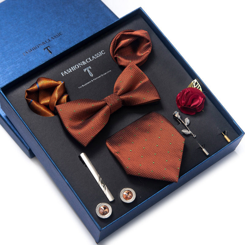 Men's 8-piece Tie Set
