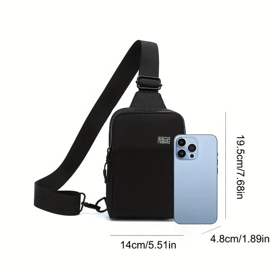 Men's Small Crossbody Mini Sling For Travelling, Hiking, Running Bag