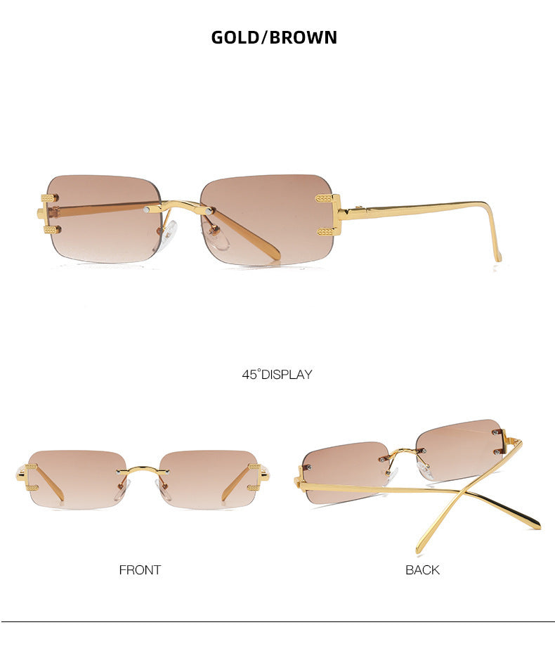 Men's Retro Square Sunglasses