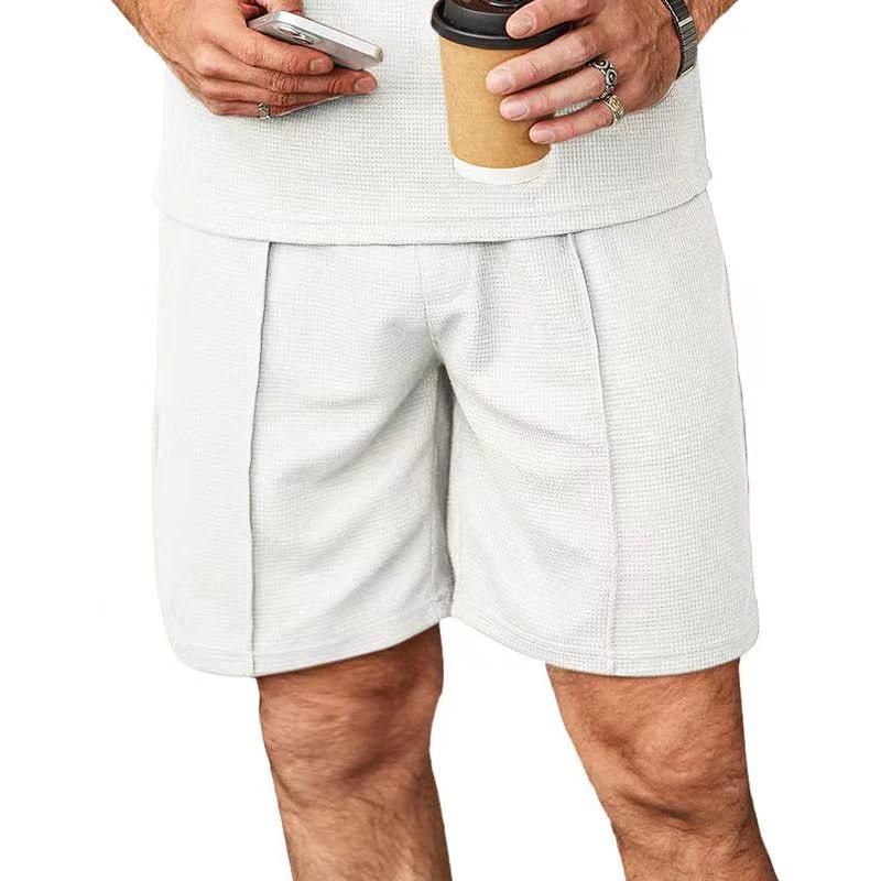 Men's Straight Leg Casual Shorts by GJG Denim