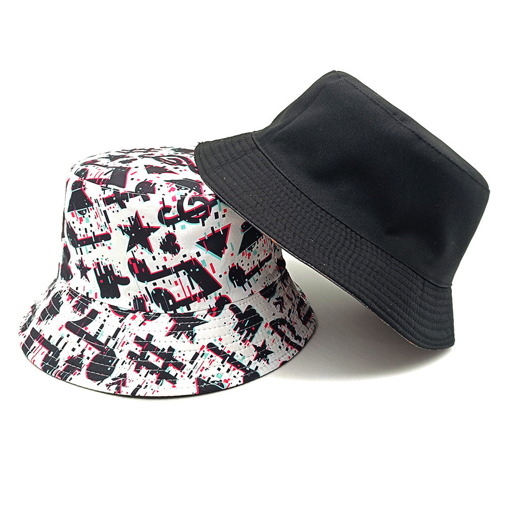 Musical Note Pattern Printing Bucket Hat