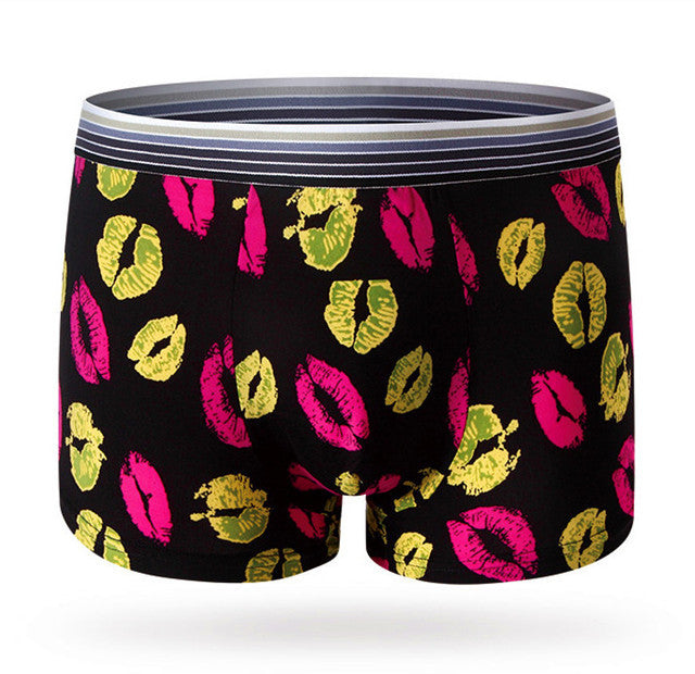 Men's Fashionable Cartoon Underwear