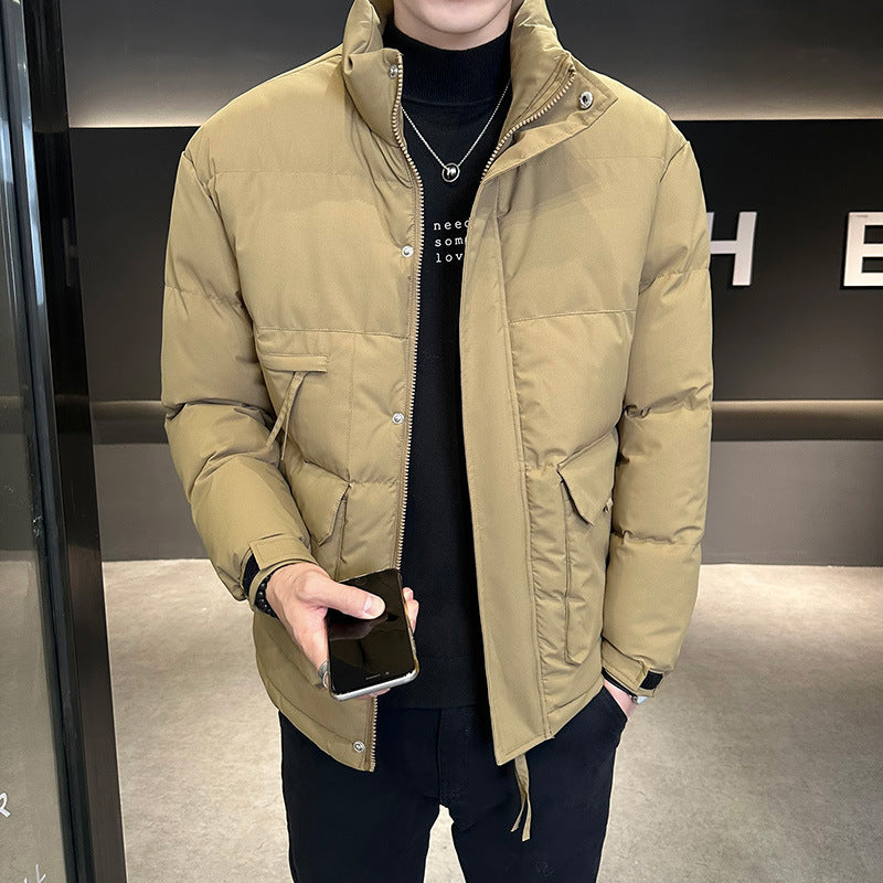 Men's Cotton Stand Collar Coat