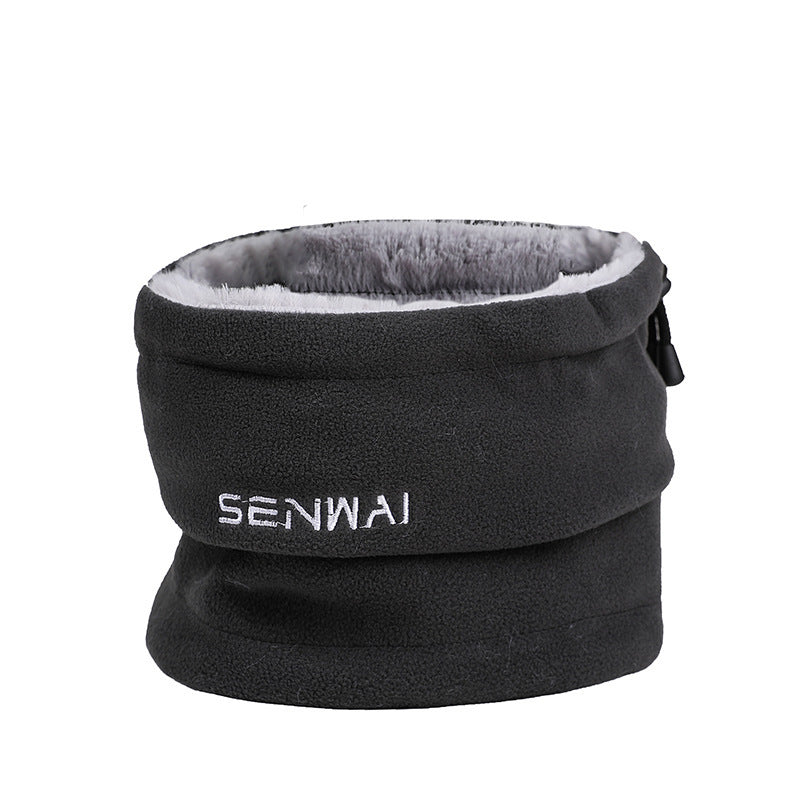 Men's Cold Proof And Warm Wind Proof Wool Hat or Neck Warmer