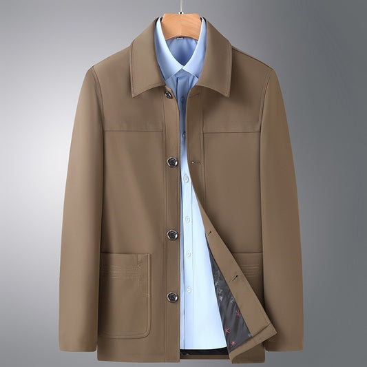 Men's Turn-down Collar Coat