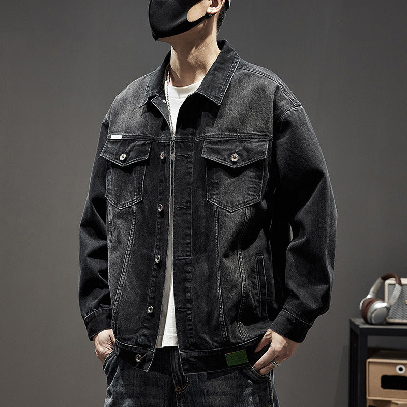 Men's Heavy Retro Denim Jacket