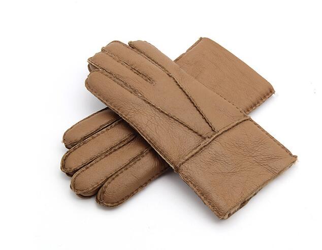 Men's Sheepskin Fur Gloves