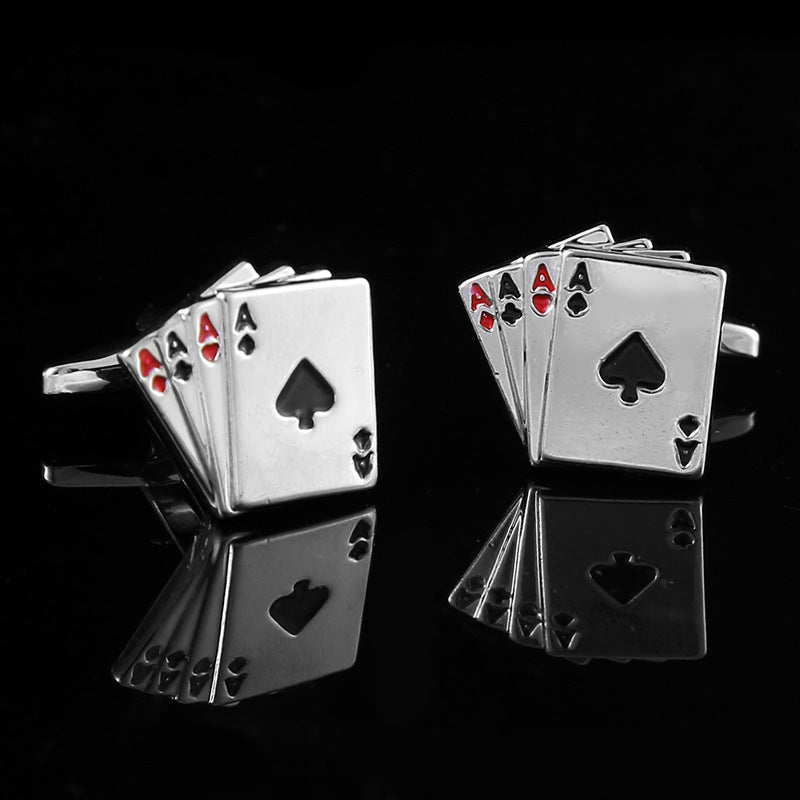 Titanium Steel Men's Cufflink