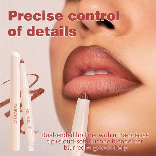 Eight-color Double-headed Lip Liner Matte Long-lasting