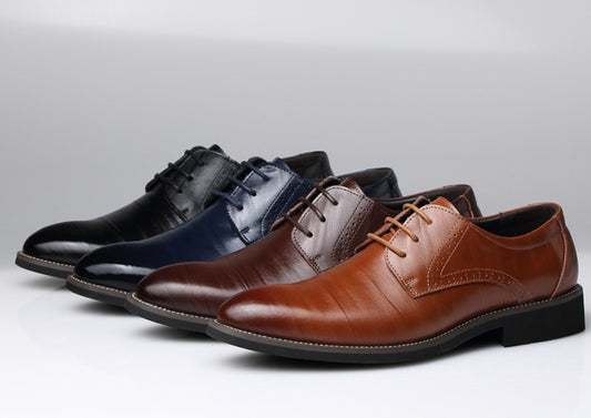 Men's Leather Shoes Business Casual