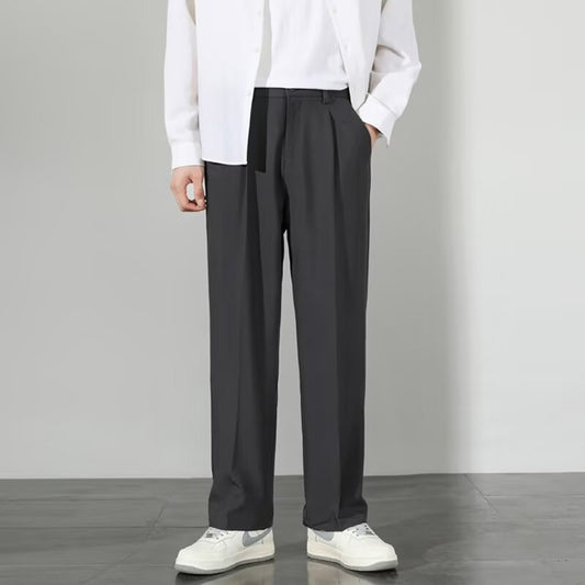 Men's Slim Fit Business Casual Thin Pants