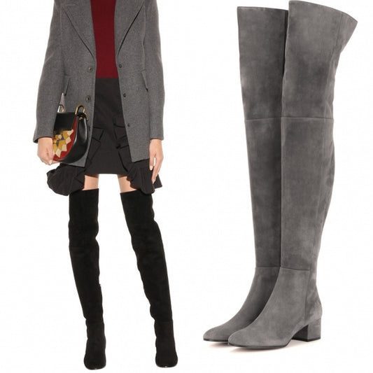 Flat Boots Over The Knee Boots Women's Boots High Boots